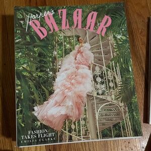 harper’s bazaar emilia Clarke Magazine